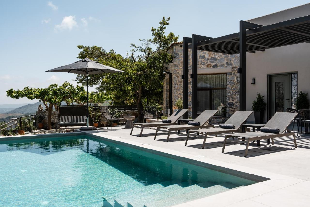 Eumelia Iconic Villa, With Heated Pool & Whirlpool, By Thinkvilla Asi Gonia Екстер'єр фото