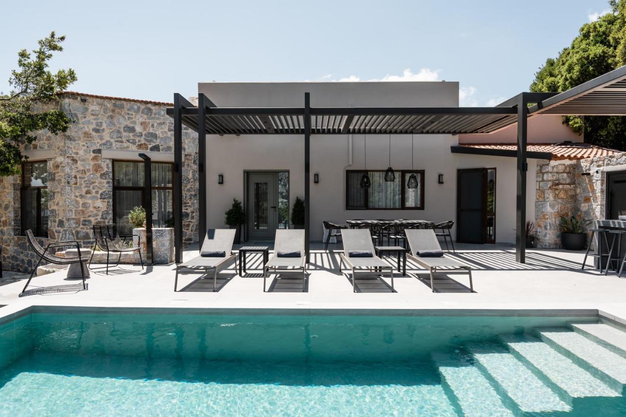 Eumelia Iconic Villa, With Heated Pool & Whirlpool, By Thinkvilla Asi Gonia Екстер'єр фото